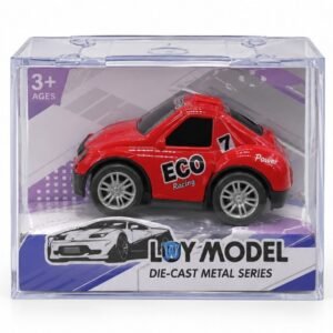 Red Die-Cast Racing Car Toy