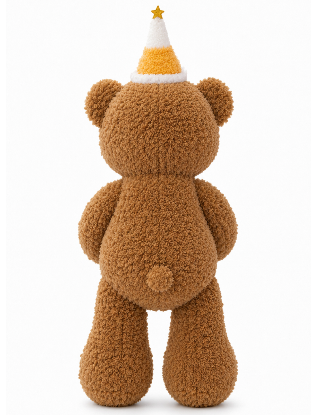 Happy Birthday Teddy Bear with Cake, Soft Plush 100cm - Image 3